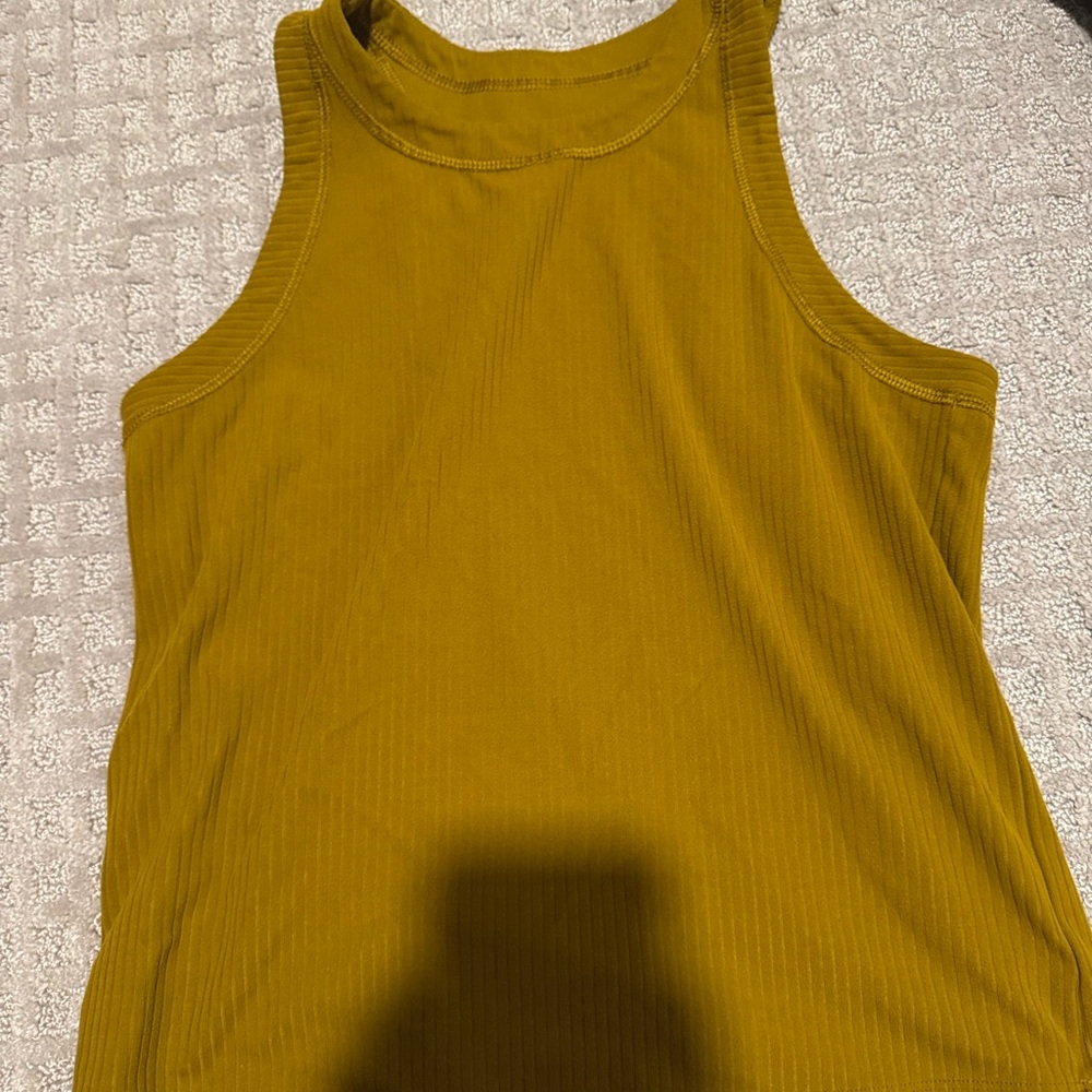 REI Mustard Yellow Tank Top
